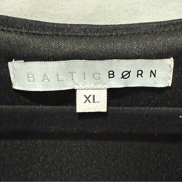 Baltic Born Sequin Dress XL Long Sleeve Belted V-Neck Homecoming Cocktail Rave - Picture 7 of 15